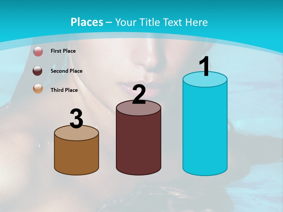 Calm Blue Spa PowerPoint Template