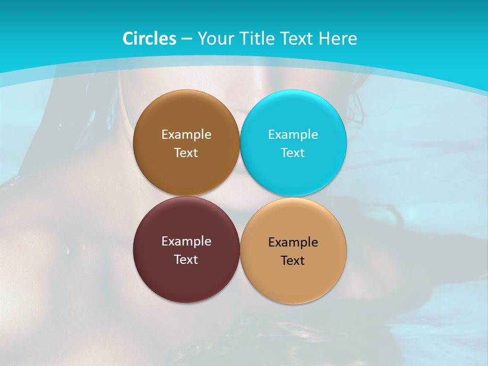 Calm Blue Spa PowerPoint Template