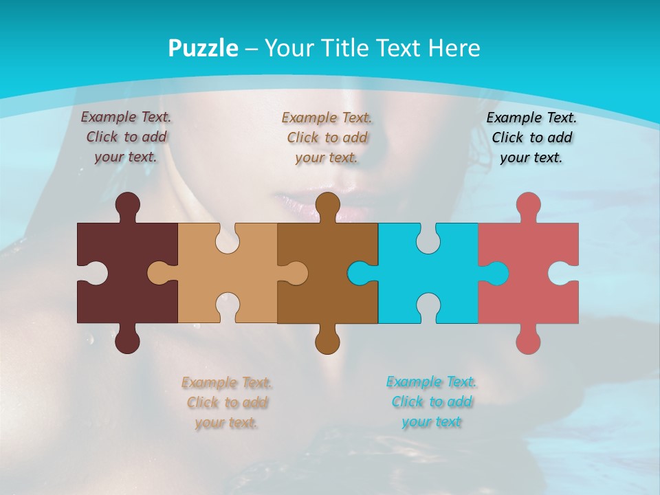 Calm Blue Spa PowerPoint Template