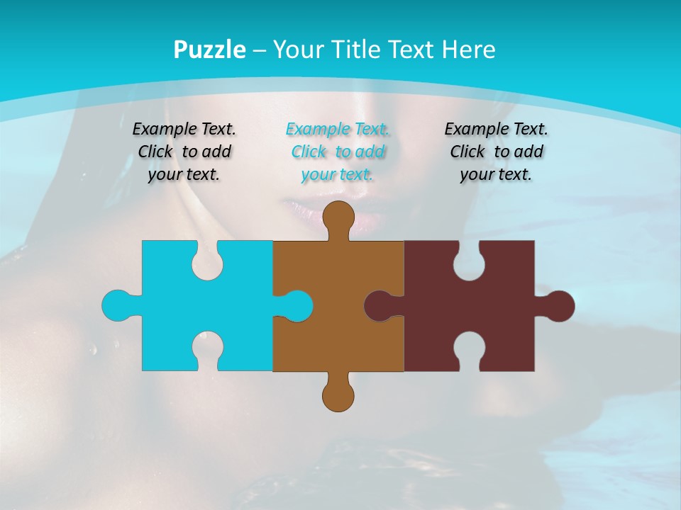 Calm Blue Spa PowerPoint Template