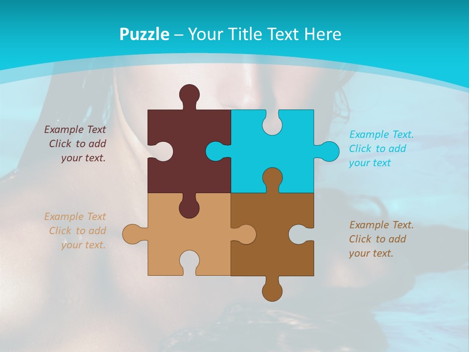 Calm Blue Spa PowerPoint Template