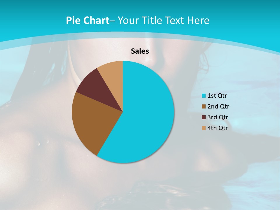 Calm Blue Spa PowerPoint Template