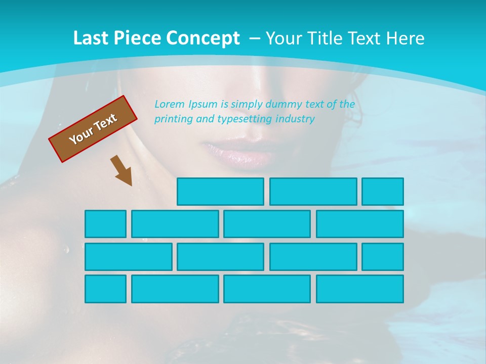 Calm Blue Spa PowerPoint Template