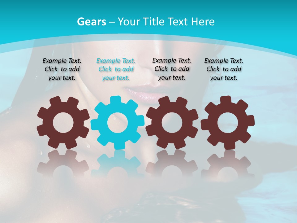 Calm Blue Spa PowerPoint Template