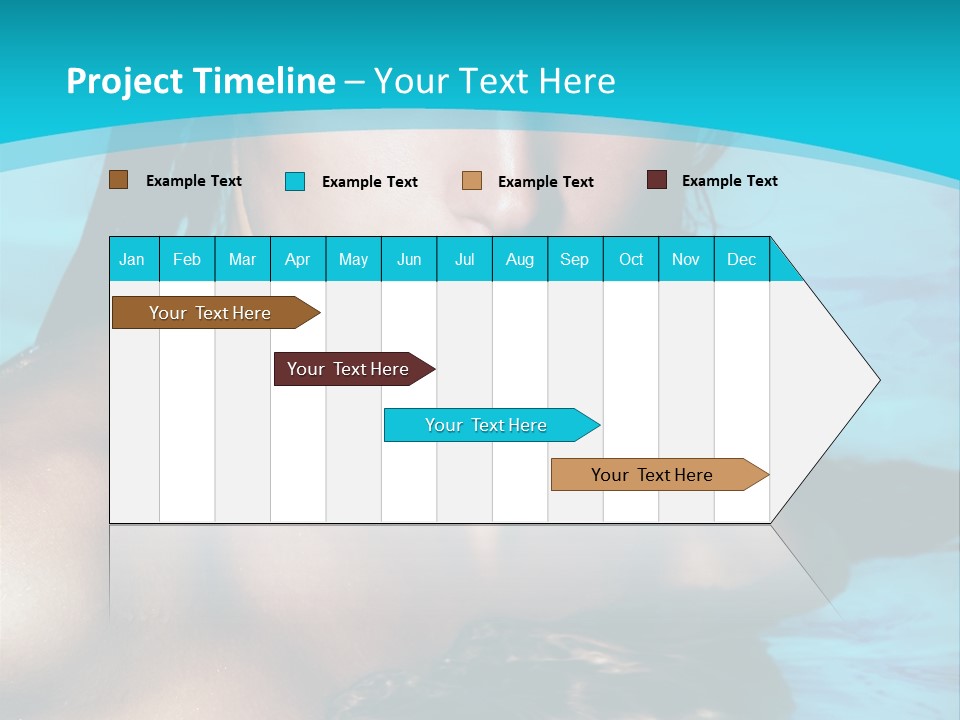 Calm Blue Spa PowerPoint Template