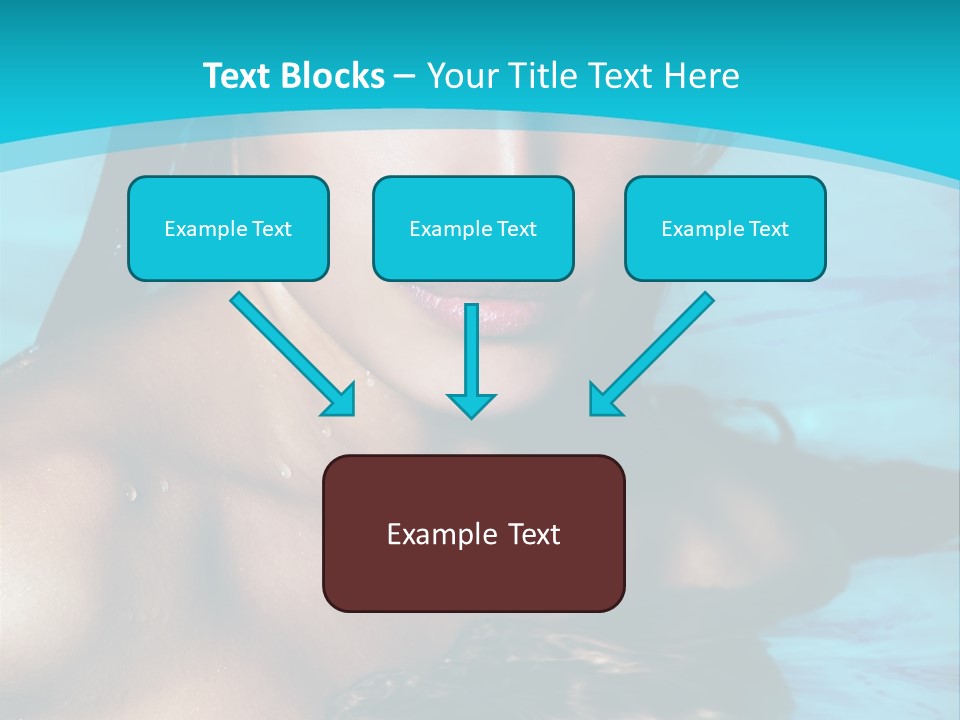 Calm Blue Spa PowerPoint Template