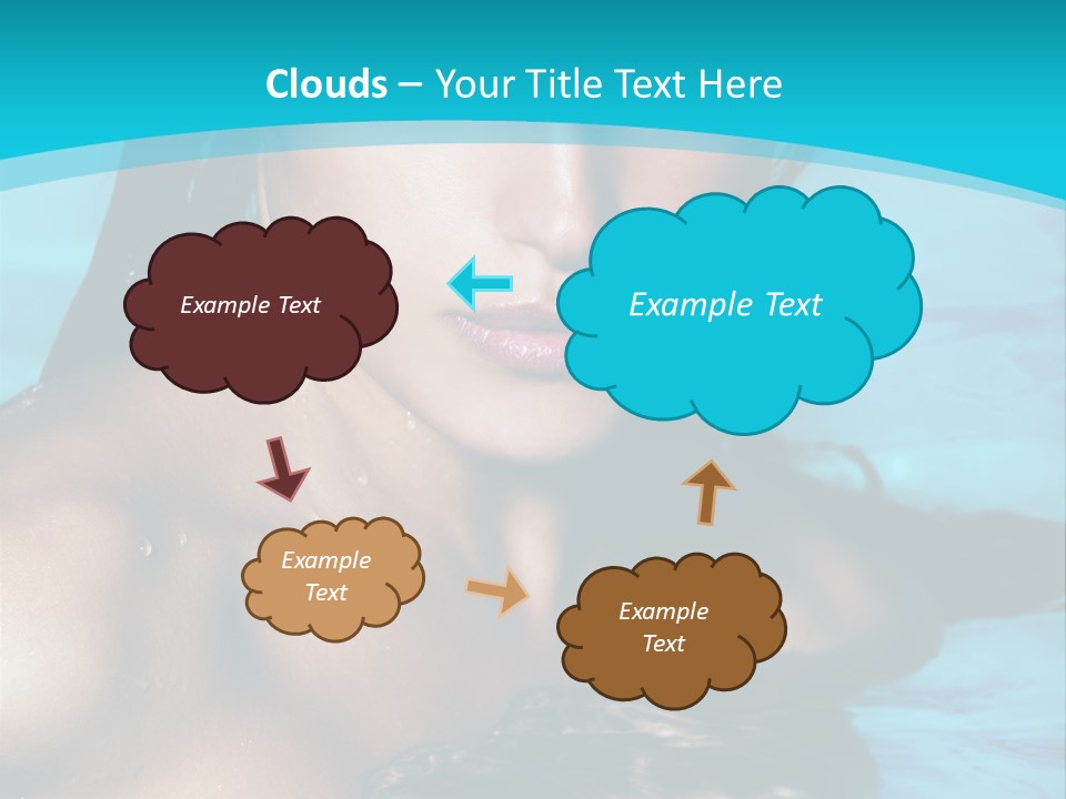 Calm Blue Spa PowerPoint Template