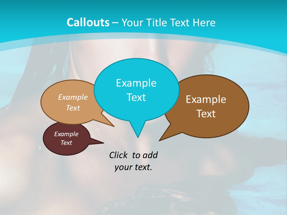 Calm Blue Spa PowerPoint Template