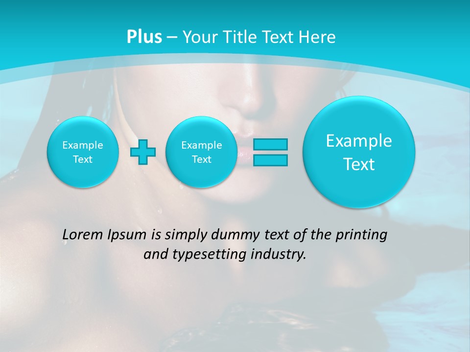 Calm Blue Spa PowerPoint Template