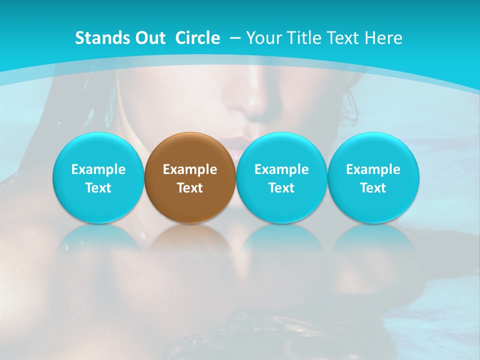 Calm Blue Spa PowerPoint Template
