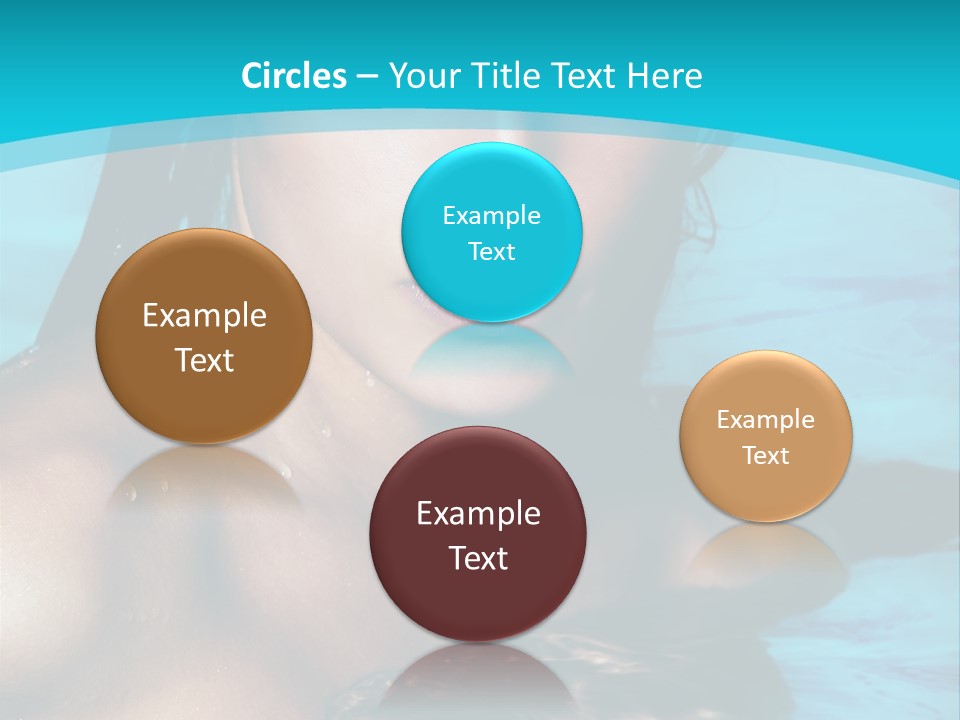Calm Blue Spa PowerPoint Template