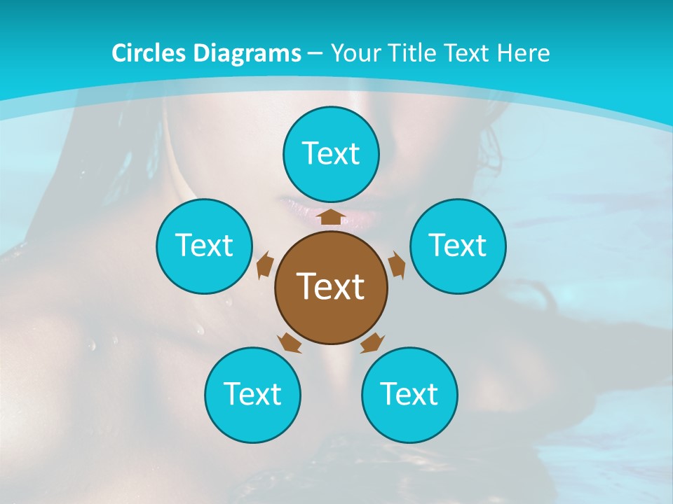 Calm Blue Spa PowerPoint Template