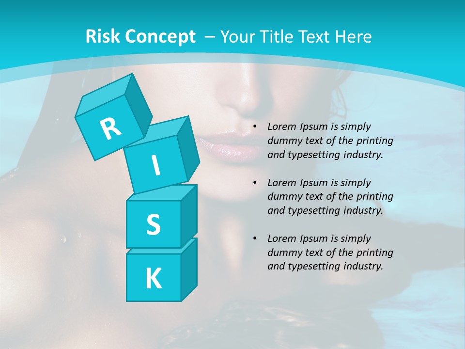 Calm Blue Spa PowerPoint Template