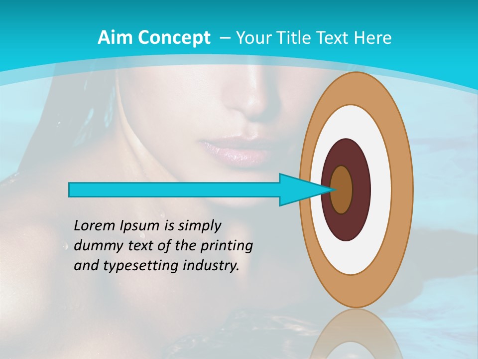 Calm Blue Spa PowerPoint Template