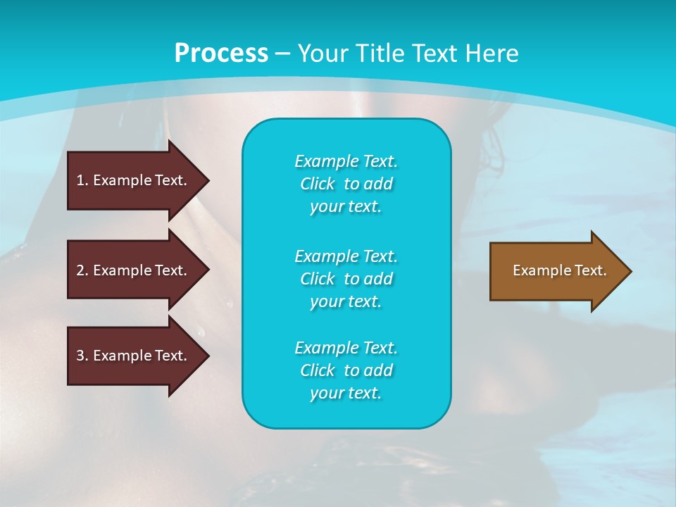 Calm Blue Spa PowerPoint Template