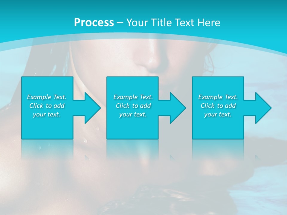 Calm Blue Spa PowerPoint Template