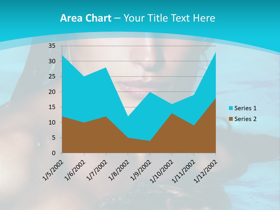 Calm Blue Spa PowerPoint Template