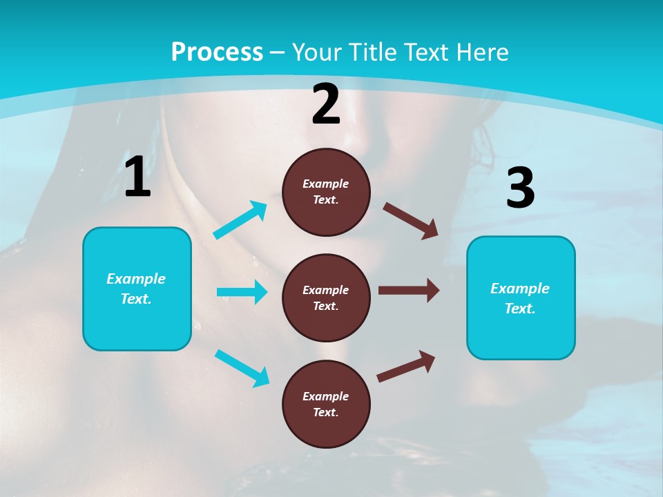 Calm Blue Spa PowerPoint Template