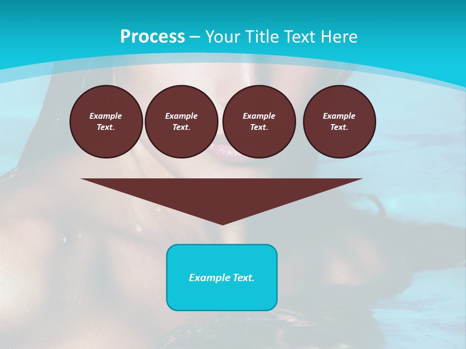 Calm Blue Spa PowerPoint Template