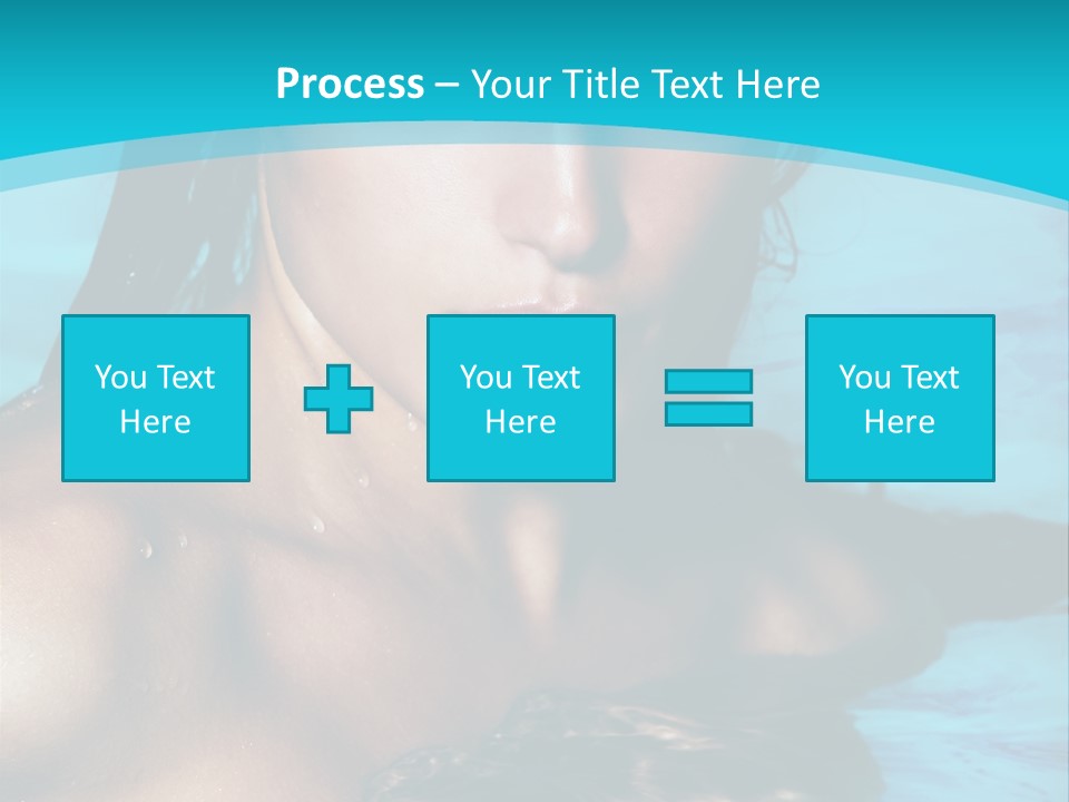 Calm Blue Spa PowerPoint Template