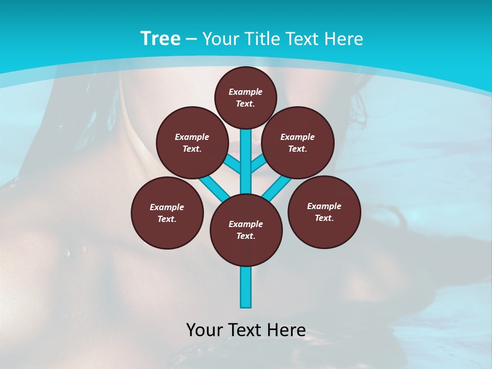 Calm Blue Spa PowerPoint Template