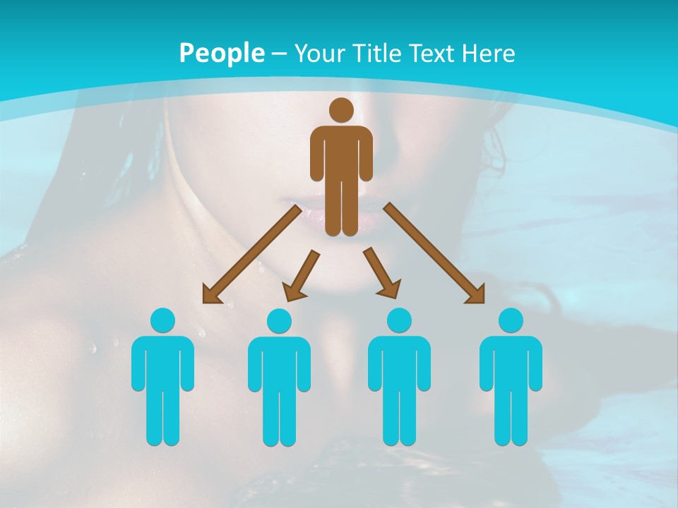 Calm Blue Spa PowerPoint Template