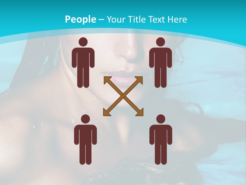 Calm Blue Spa PowerPoint Template