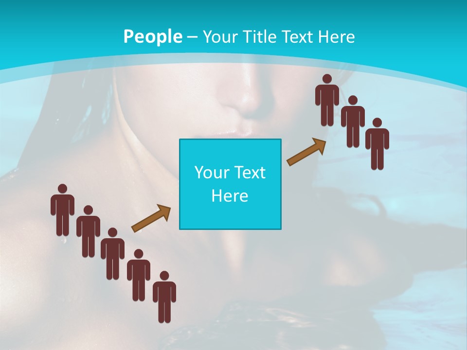 Calm Blue Spa PowerPoint Template