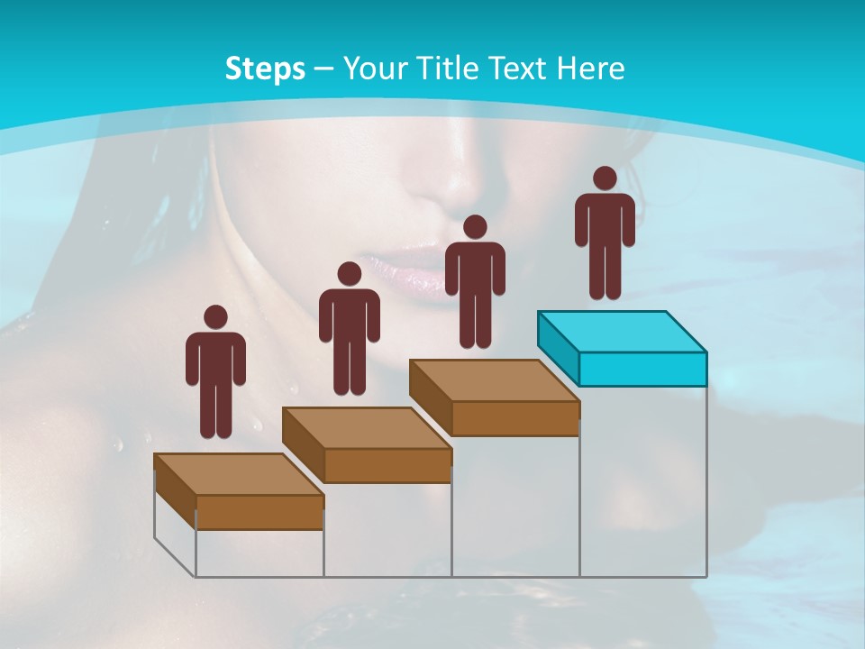 Calm Blue Spa PowerPoint Template