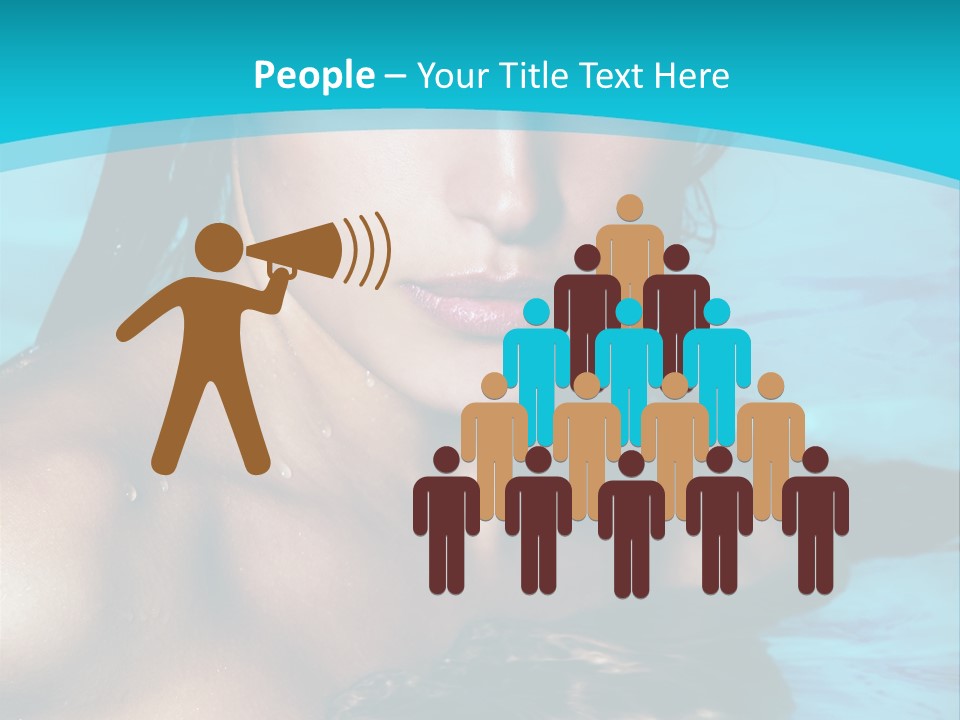 Calm Blue Spa PowerPoint Template