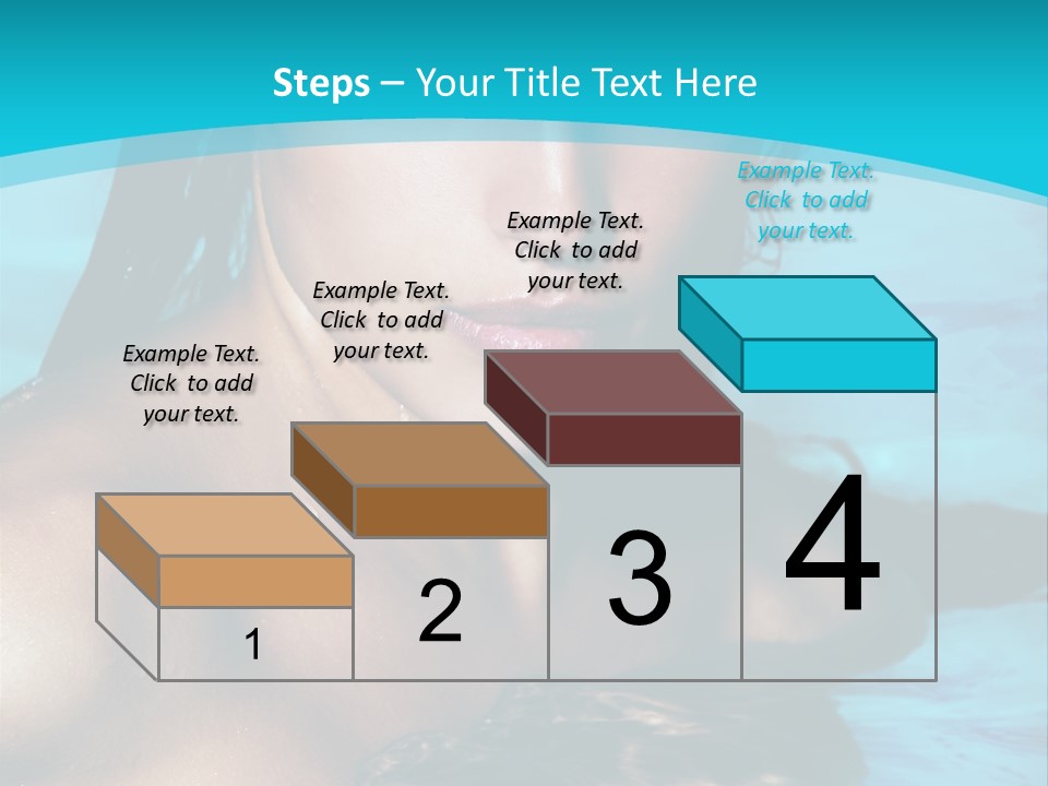 Calm Blue Spa PowerPoint Template