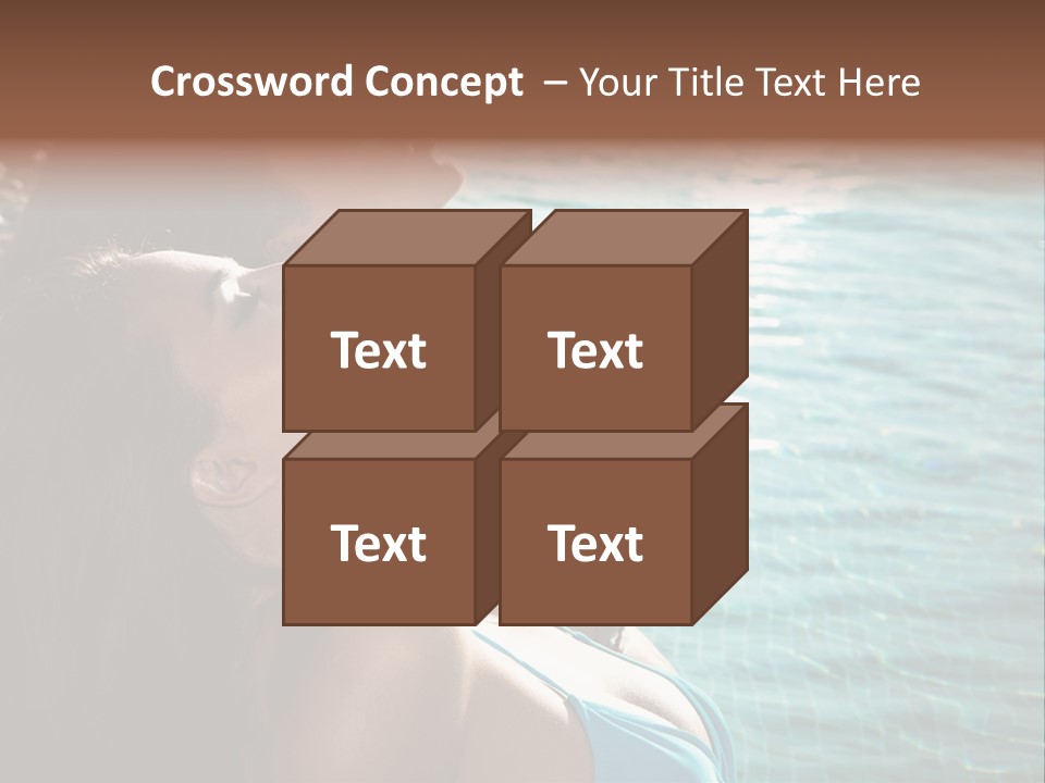 Resort Lifestyle Healthy PowerPoint Template