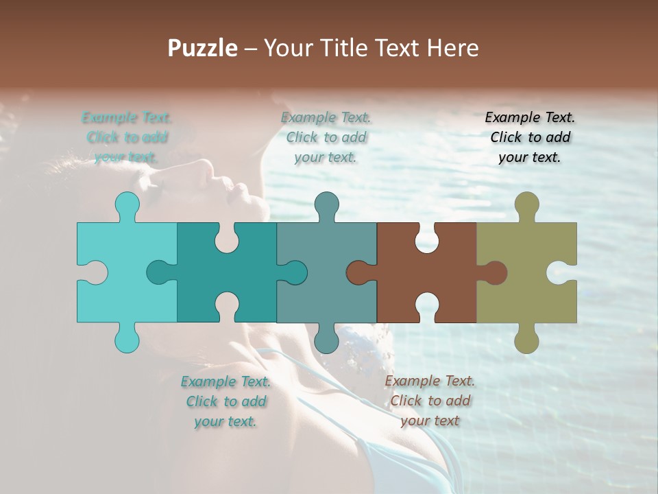 Resort Lifestyle Healthy PowerPoint Template