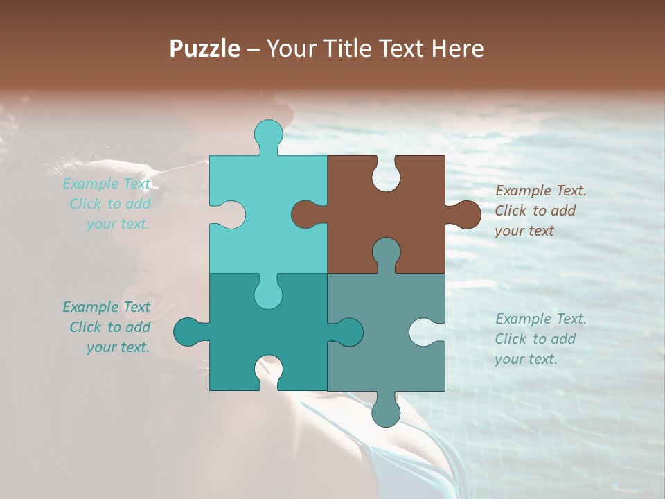 Resort Lifestyle Healthy PowerPoint Template