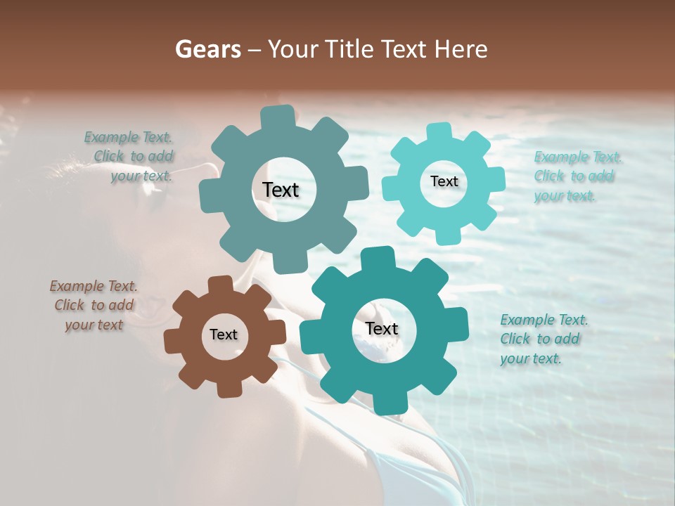 Resort Lifestyle Healthy PowerPoint Template