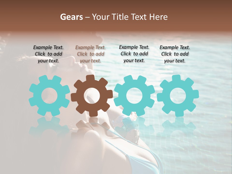 Resort Lifestyle Healthy PowerPoint Template