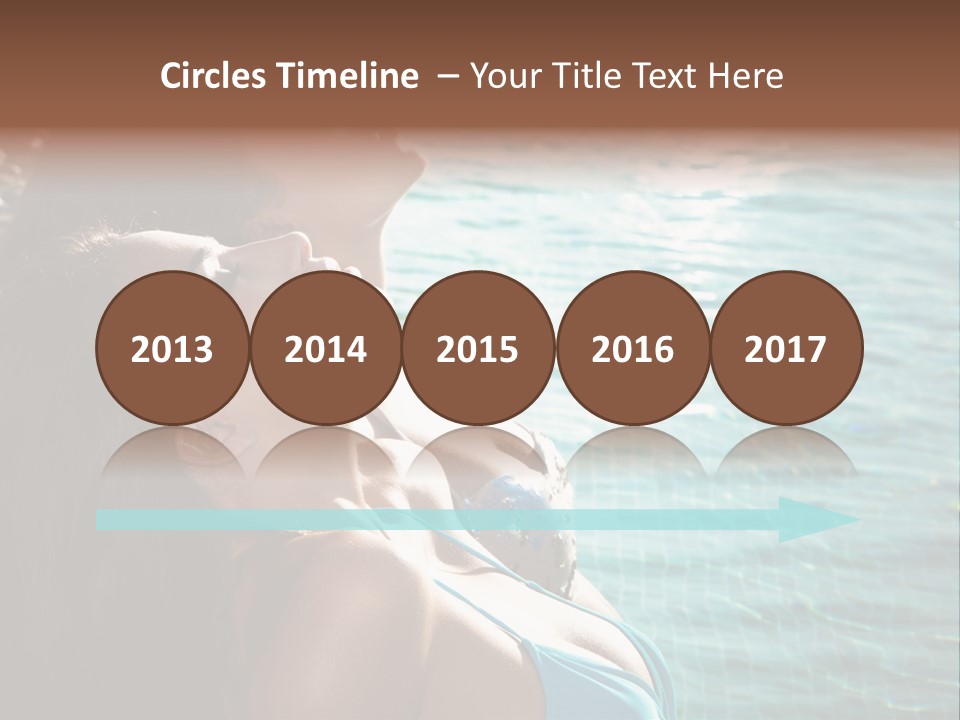 Resort Lifestyle Healthy PowerPoint Template