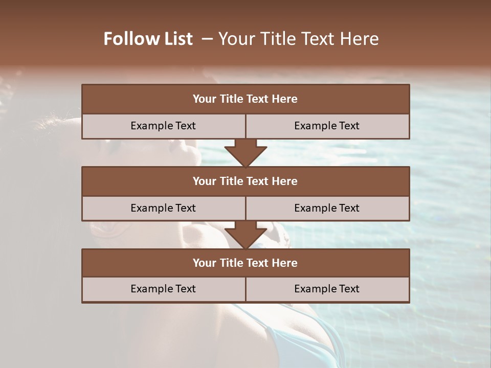 Resort Lifestyle Healthy PowerPoint Template