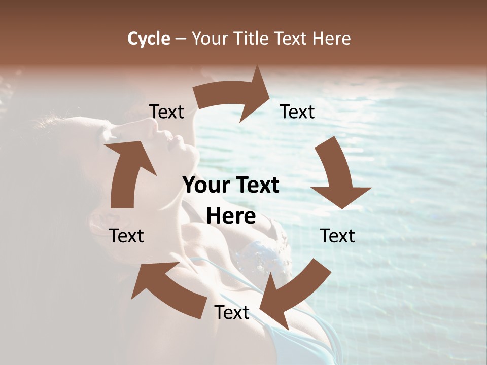 Resort Lifestyle Healthy PowerPoint Template