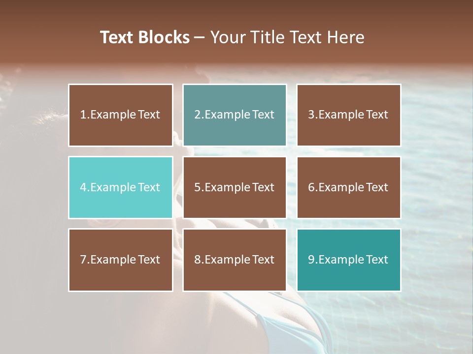 Resort Lifestyle Healthy PowerPoint Template