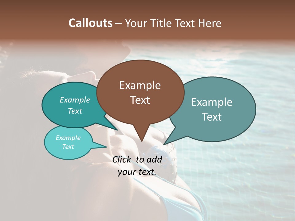 Resort Lifestyle Healthy PowerPoint Template