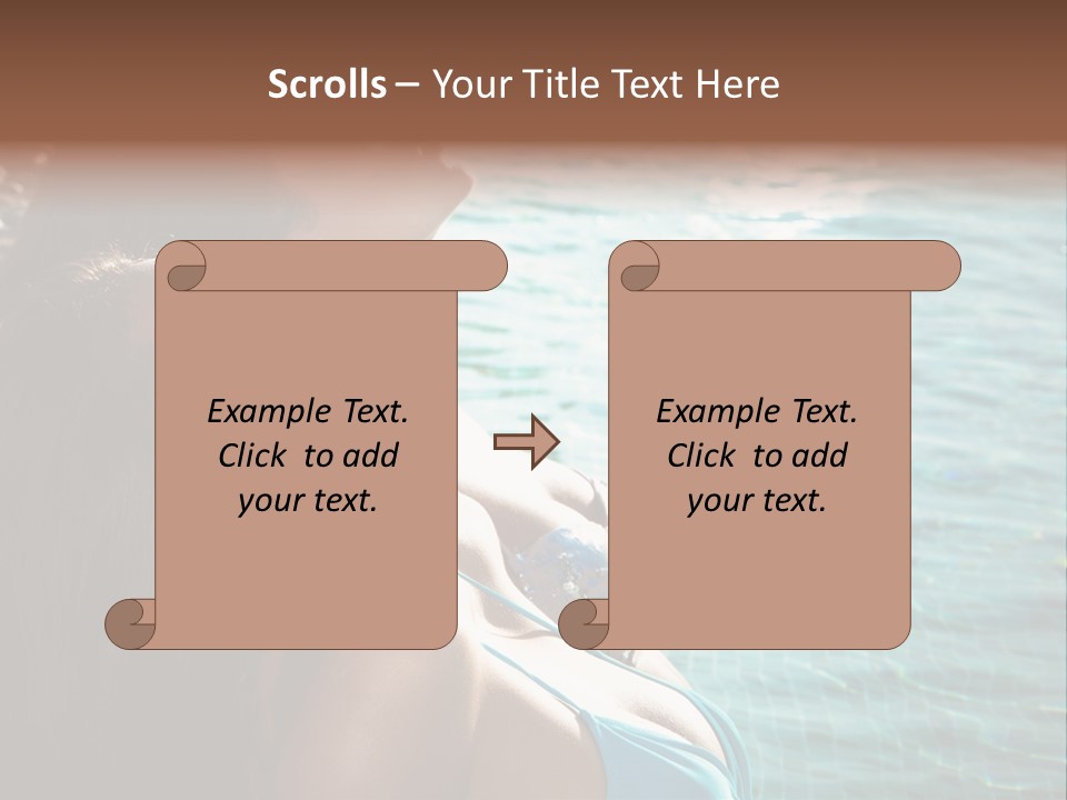 Resort Lifestyle Healthy PowerPoint Template