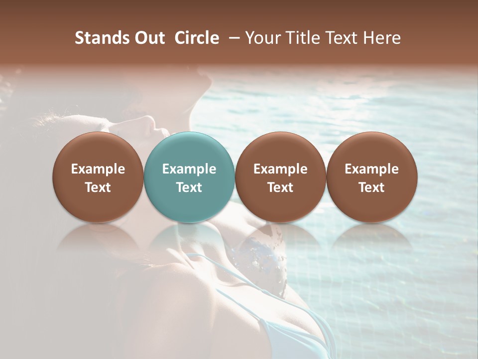 Resort Lifestyle Healthy PowerPoint Template