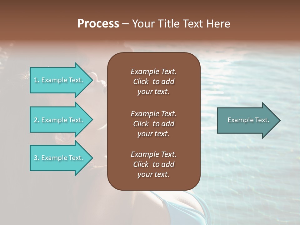 Resort Lifestyle Healthy PowerPoint Template