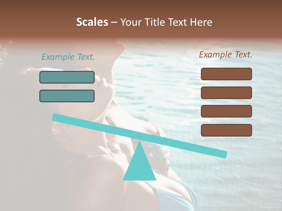 Resort Lifestyle Healthy PowerPoint Template