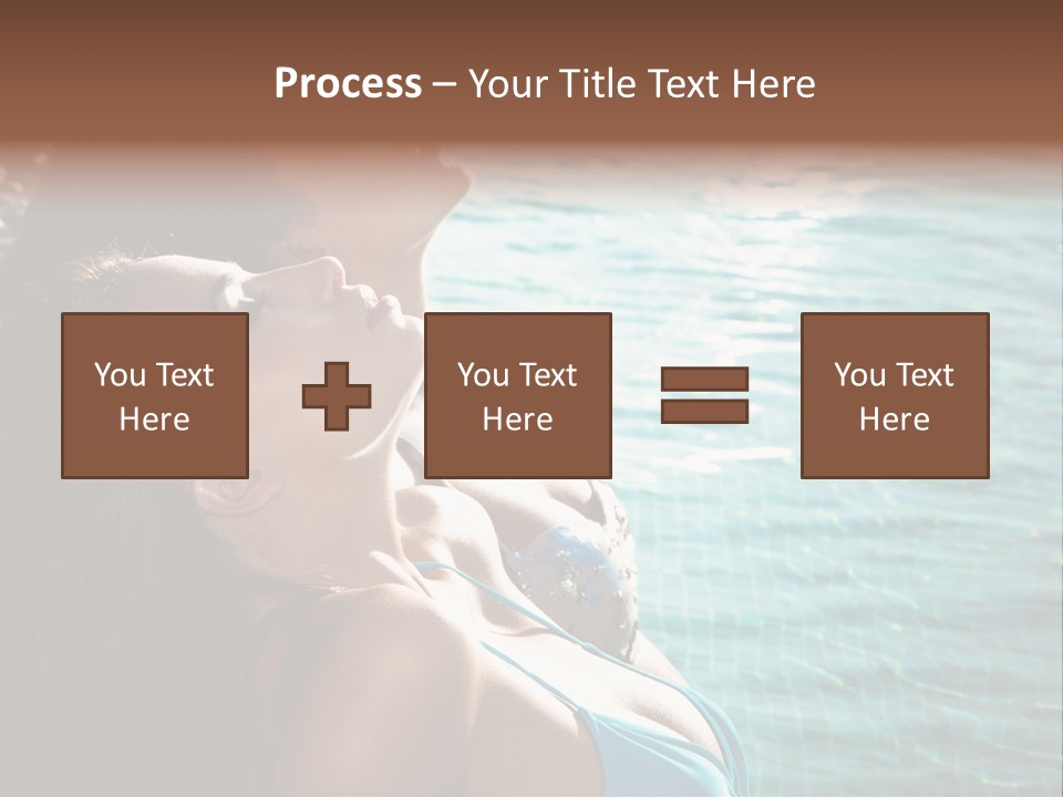Resort Lifestyle Healthy PowerPoint Template