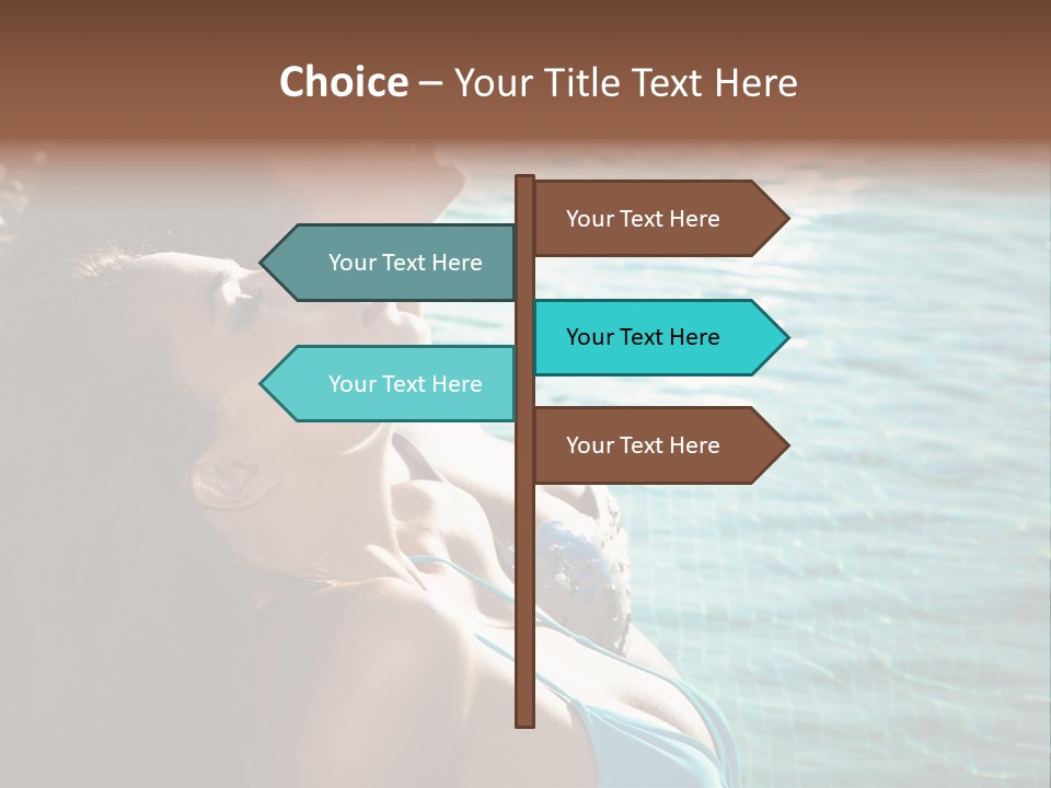 Resort Lifestyle Healthy PowerPoint Template