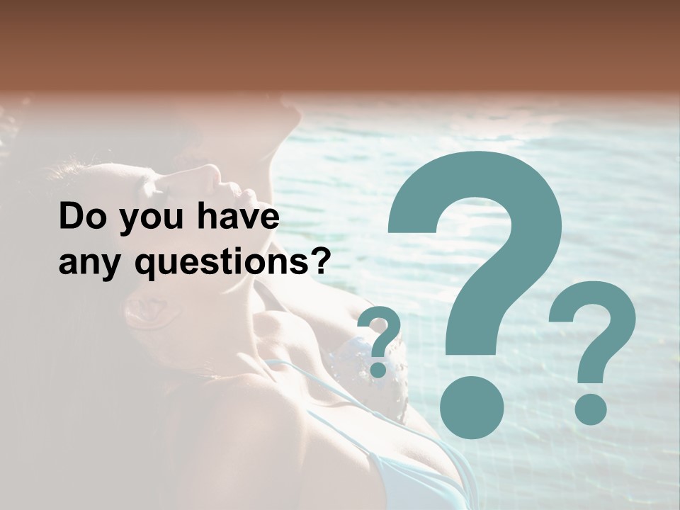 Resort Lifestyle Healthy PowerPoint Template