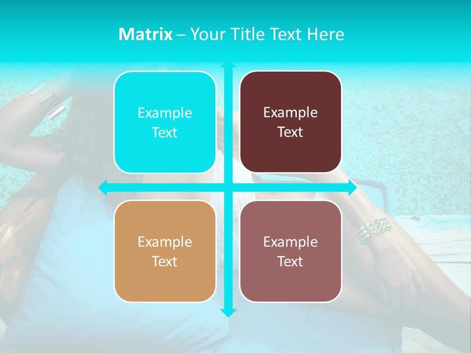 Pool Resort Healthy PowerPoint Template