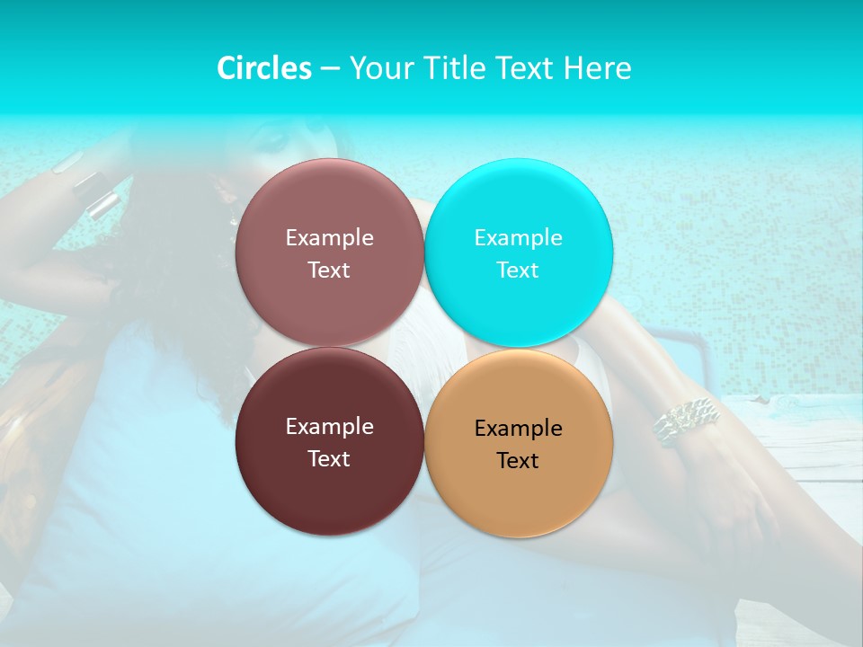 Pool Resort Healthy PowerPoint Template